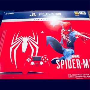 Sony PS4 Pro Spider-Man Edition.